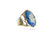 anello-artigianale-donna-argento-agata-blu-fiore-di-madreperla